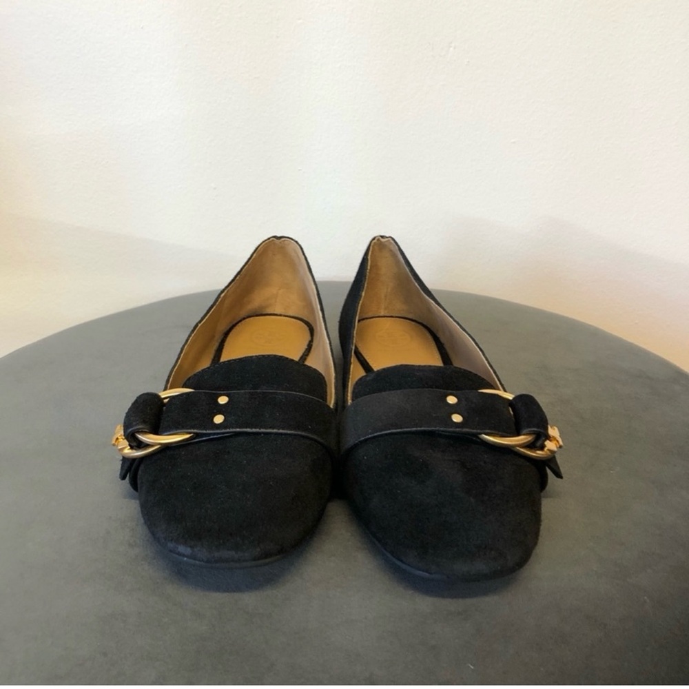Tory Burch  Marsden loafer sued flats